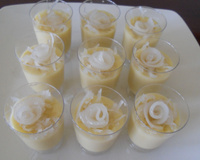 Doce de coco cremoso no copinho