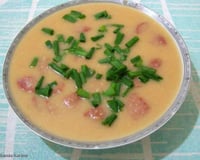 Caldo de feijão branco
