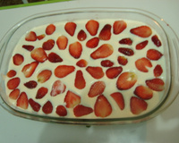 Sobremesa de morango