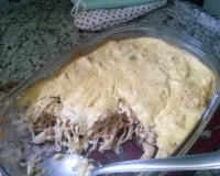 Peito de frango ao creme de milho