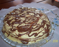 Pudim de limão com molho de vinho branco