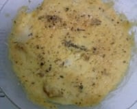 Peixe gratinado