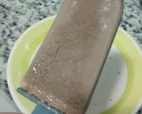 Picolé de chocolate