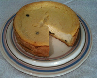 Torta delicada de ricota com passas chefe Iris Baldissara