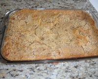 Torta seca integral de banana