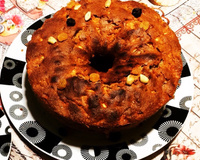 Bolo fit de maça com aveia