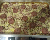 Pizza de liquidificador