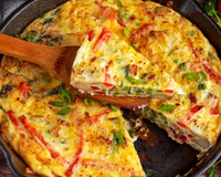 Omelete fofinha e alta de forno, uma receita simples com dica importante da vovó: "Tudo depende das proporções"