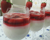 Sobremesa de morango