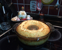 Bolo light de queijadinha