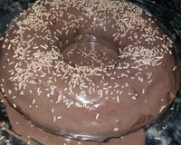 Bolo simples de chocolate