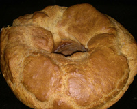 Pão de queijo em fôrma de pudim