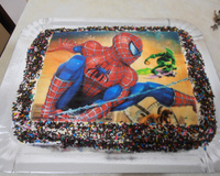 Recheio e cobertura de leite em pó