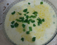 Purê de batata recheado