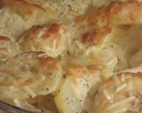 Batata gratinada