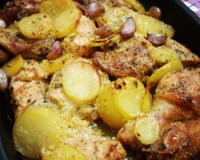 Frango assado na cerveja - chef Vitor Monteiro