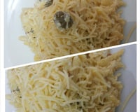 Macarrão à Carbonara (Penne de Arroz)