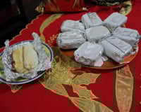 Bolo gelado de abacaxi