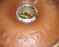 Bolo simples de chocolate