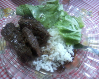 Carne na panela de pressão