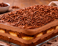 Pavê de mousse de chocolate: a combinação perfeita para sua sobremesa de Ano-Novo sem passar horas na cozinha