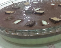 Prestígio gelado de travessa