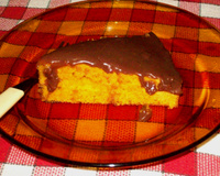 Bolo de chocolate com coco
