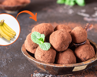 Nem leite condensado, nem açúcar: brigadeiro de banana é o docinho saudável pra todo mundo comer e se deliciar (receita fácil!)