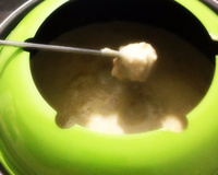 Fondue de queijo simples