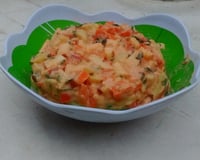 Salada de batatas com maionese