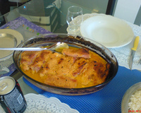 Frango ao molho de iogurte