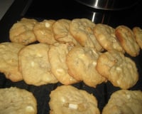 Cookie de chocolate branco