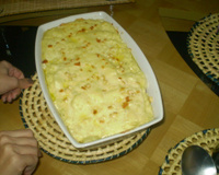 Escondidinho de peito de perú