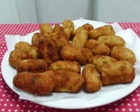 Bolinhos de casca da batata
