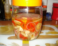 Conserva de pimenta dedo-de-moça