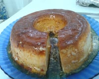 Pudím rápido na panela de pressão