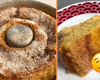 Esse bolo de fubá é PER-FEI-TO para quem não pode comer glúten: receita saudável faz sucesso até com quem não é celíaco