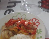 Moqueca rápida de frango