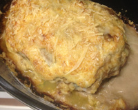 Bolo de carne moída assado da Nanni