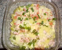 Abobrinha com queijo