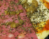 Pizza fáci e rápida de crepioca