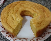 Bolo de carimã (mandioca puba)