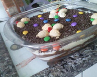 Pavê de biscoito Bono