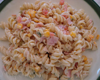 Salada de macarrão com maionese