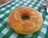 Bolo de banana caramelado