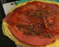 Pizza fáci e rápida de crepioca