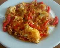 Moqueca de ovo com sardinha