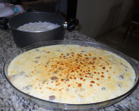 Manta de carne aos quatro queijos