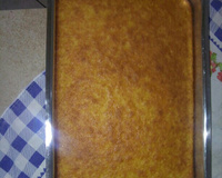 Bolo de amendoim com coco