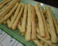 Palitinhos de parmesão e orégano